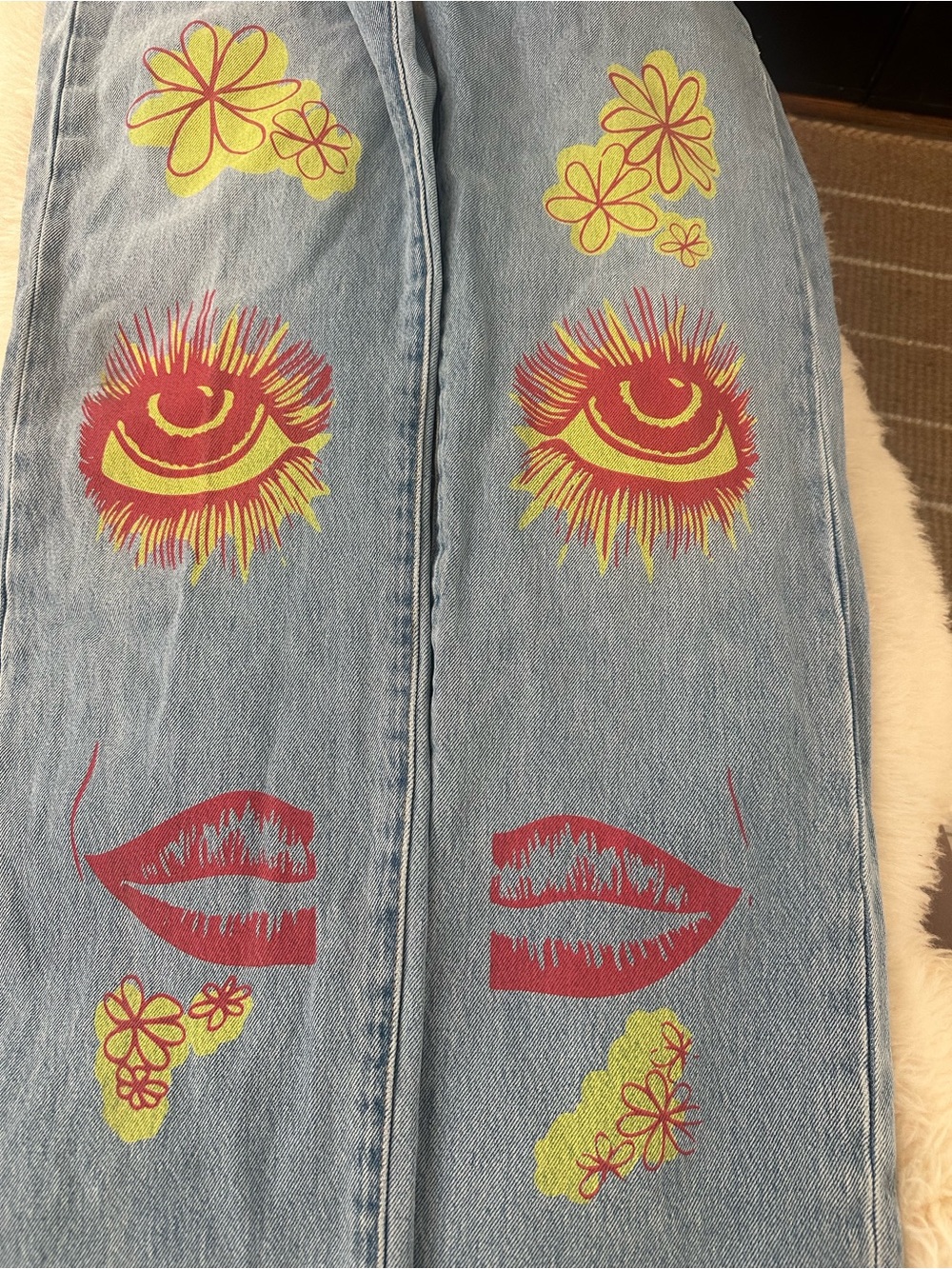 Levi's 501 Premium "Crazy Leg Love" jeans